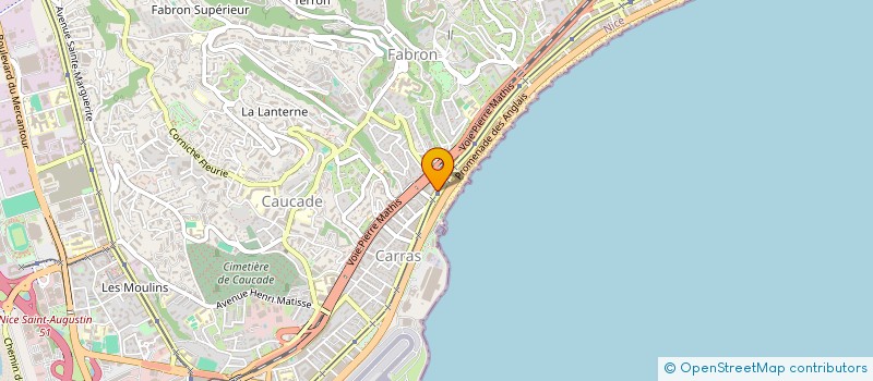 localisation de l'entreprise MADAME FRANCE DUMAS à NICE