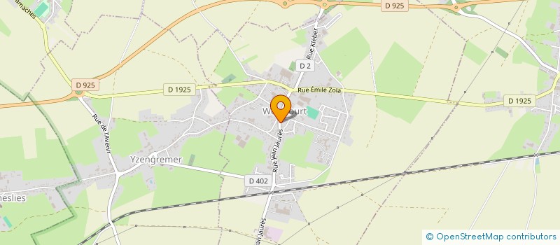 localisation de l'entreprise MADAME FRANCE DUMONT  WOINCOURT