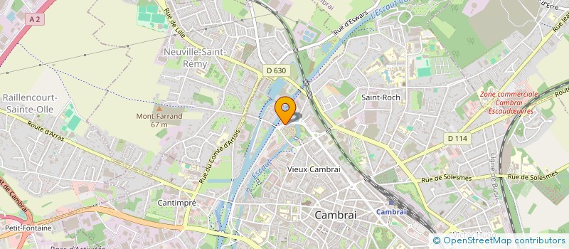 localisation de l'entreprise MADAME FRANCE DUROYON  CAMBRAI