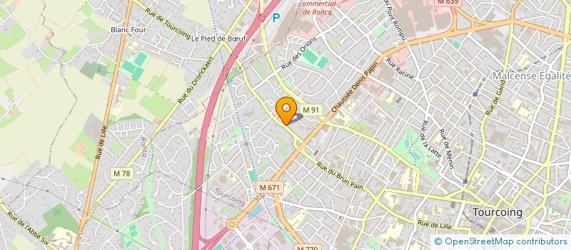 localisation de l'entreprise MADAME FRANCE-EVE DONNIO à TOURCOING