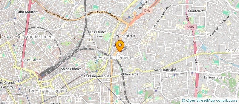 localisation de l'entreprise MADAME FRANCE FABIANO à MARSEILLE