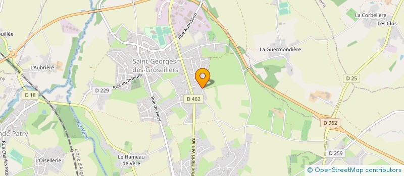 localisation de l'entreprise MADAME FRANCE FARAILL  SAINT-GEORGES-DES-GROSEILLERS