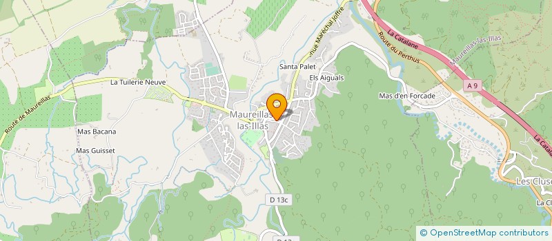 localisation de l'entreprise MADAME FRANCE FIEUS à MAUREILLAS-LAS-ILLAS