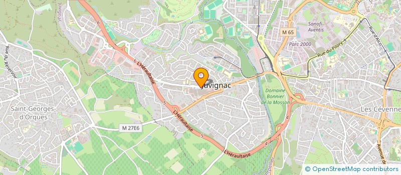 localisation de l'entreprise MADAME FRANCE FOULON  JUVIGNAC