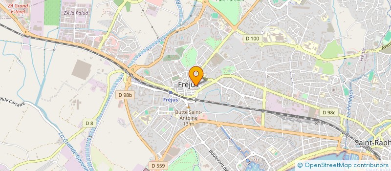 localisation de l'entreprise MADAME FRANCE FRENAISON à FREJUS