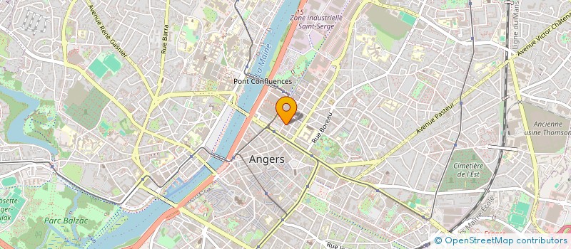 localisation de l'entreprise MADAME FRANCE GRAU à ANGERS