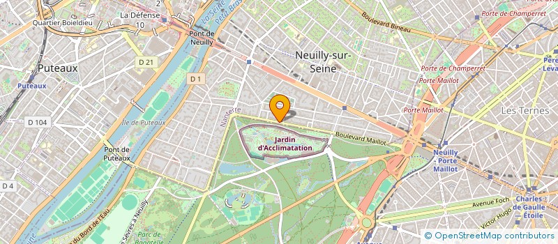 localisation de l'entreprise MADAME FRANCE GUERIN à NEUILLY-SUR-SEINE