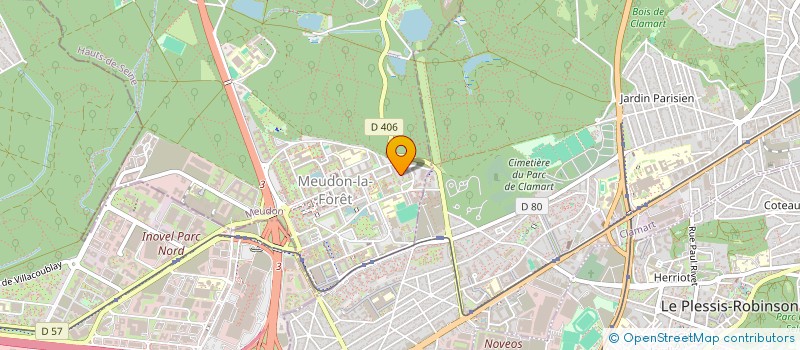 localisation de l'entreprise MADAME FRANCE HAULT  MEUDON