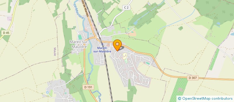 localisation de l'entreprise MADAME FRANCE HOARAU  MAREIL-SUR-MAULDRE