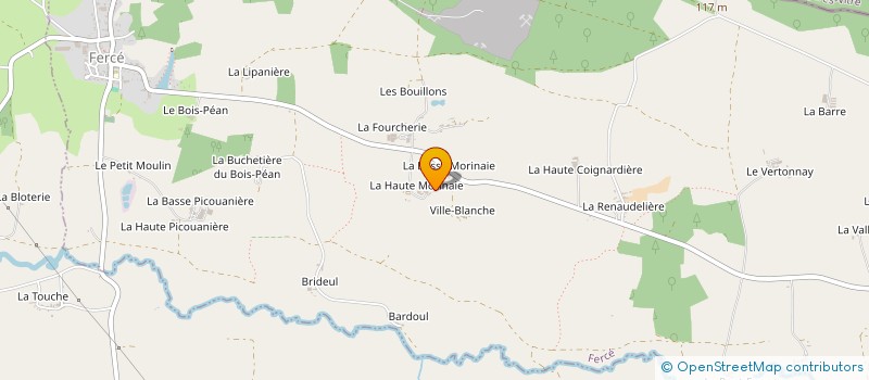 localisation de l'entreprise MADAME FRANCE HOAREAU  RUFFIGNE