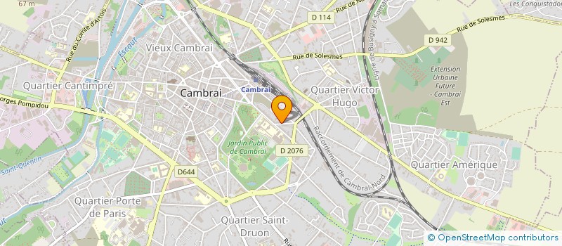 localisation de l'entreprise MADAME FRANCE HYEANS  CAMBRAI