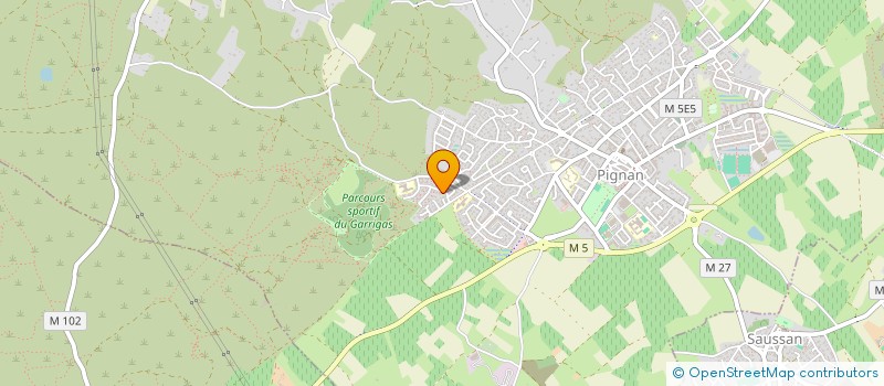 localisation de l'entreprise MADAME FRANCE JAMET à MONTARNAUD