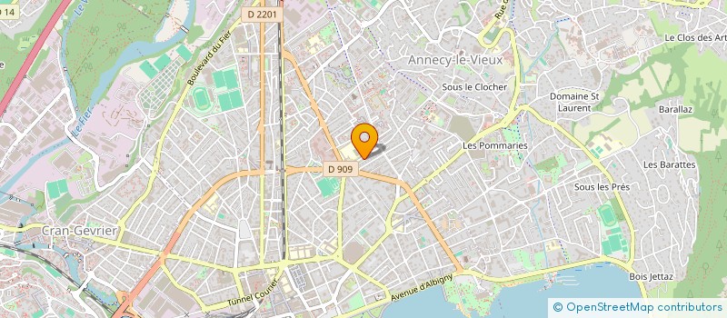 localisation de l'entreprise MADAME FRANCE LAFFAILLE à ANNECY