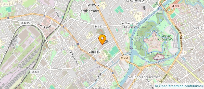 localisation de l'entreprise MADAME FRANCE LAMBLIN à LAMBERSART