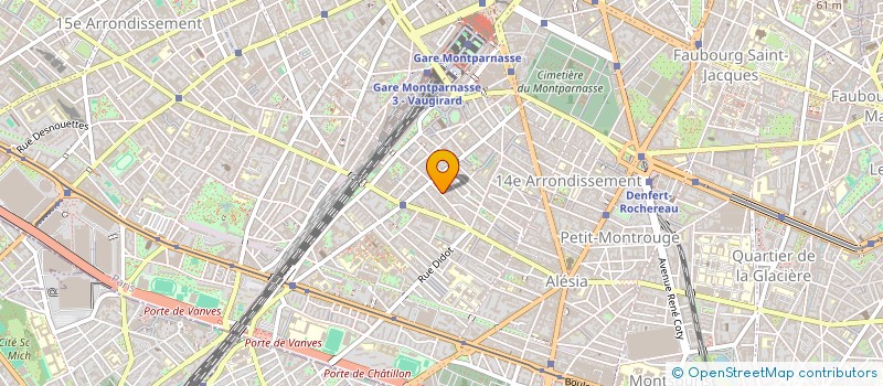 localisation de l'entreprise MADAME FRANCE LANGUERAND  PARIS