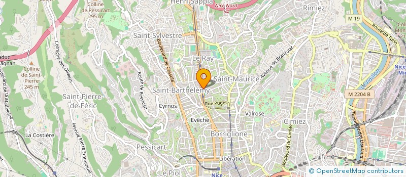 localisation de l'entreprise MADAME FRANCE LE SAOUTER à NICE