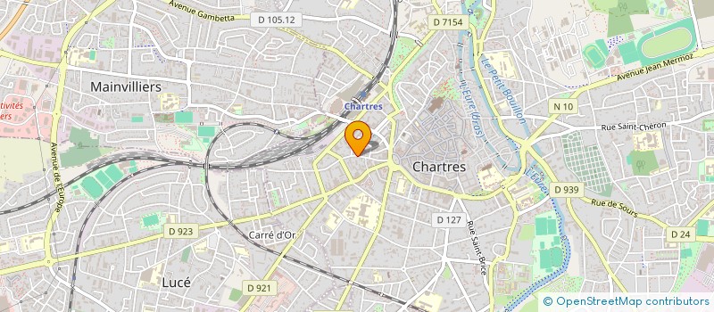 localisation de l'entreprise MADAME FRANCE LEDUCQ à CHARTRES