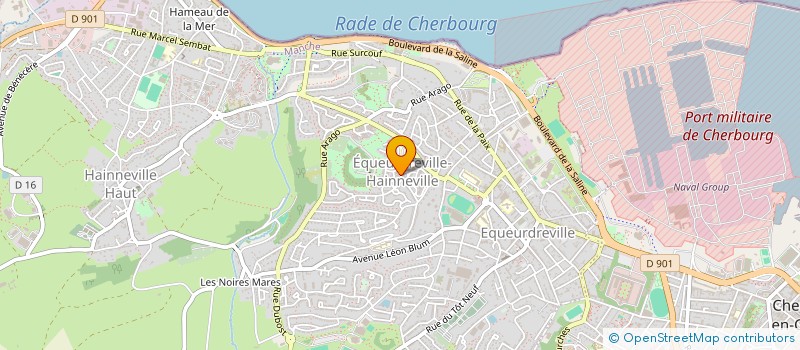 localisation de l'entreprise MADAME FRANCE LEMETAIS à CHERBOURG-EN-COTENTIN