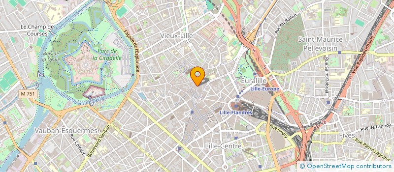 localisation de l'entreprise MADAME FRANCE LEPOUTRE  LILLE