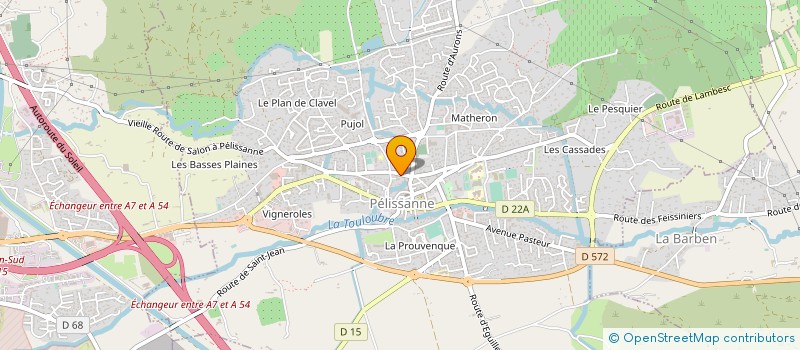 localisation de l'entreprise MADAME FRANCE-MARIE PERREAULT à PELISSANNE