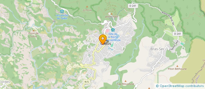 localisation de l'entreprise MADAME FRANCE-MAY FERRERE à CILAOS