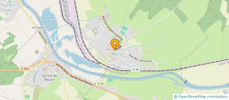localisation de l'entreprise MADAME FRANCE MERCKY à NOUVION-SUR-MEUSE