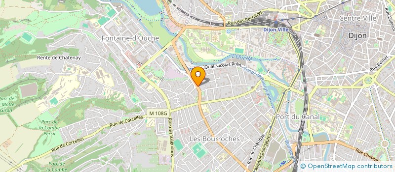 localisation de l'entreprise MADAME FRANCE MOUREY à DIJON