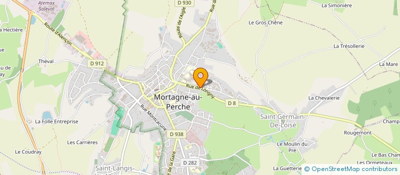 localisation de l'entreprise MADAME FRANCE MUSCAT à MORTAGNE-AU-PERCHE
