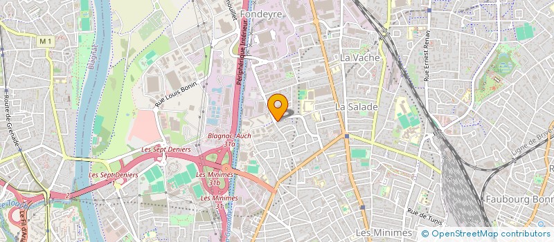 localisation de l'entreprise MADAME FRANCE PERIS à TOULOUSE