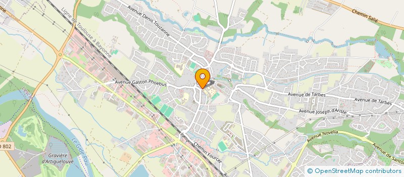 localisation de l'entreprise MADAME FRANCE PIGUET  LESCAR