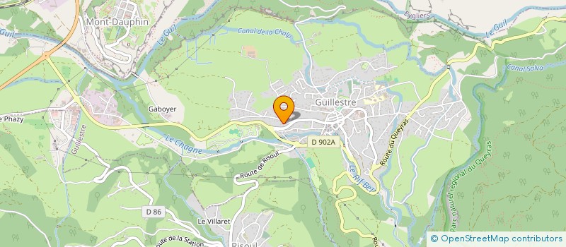 localisation de l'entreprise MADAME FRANCE RIGO-NICOLAS  GUILLESTRE