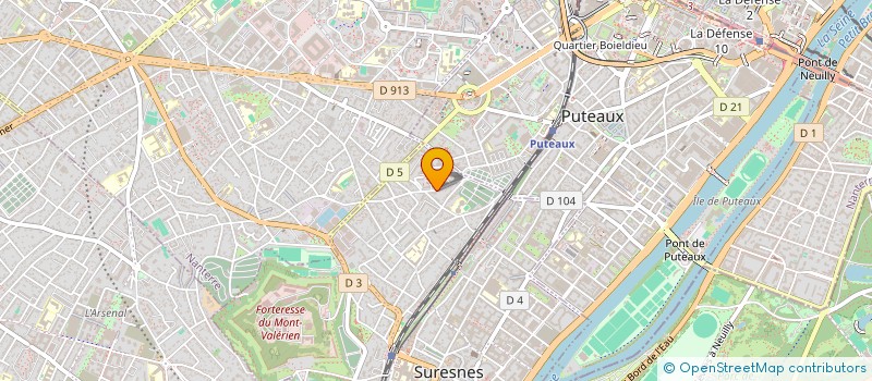 localisation de l'entreprise MADAME FRANCE SAGLIO à SURESNES
