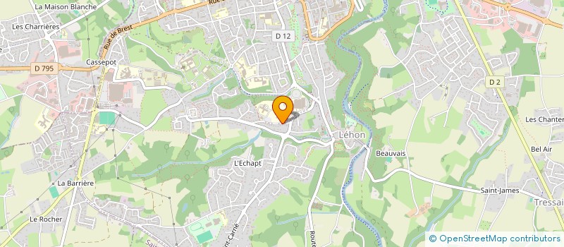 localisation de l'entreprise MADAME FRANCE TONYE  DINAN