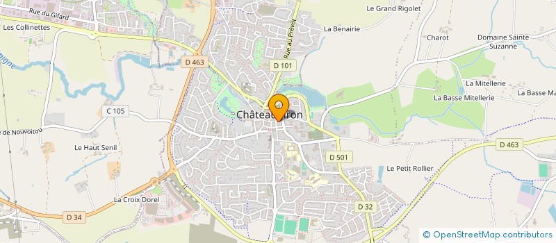 localisation de l'entreprise MADAME FRANCE TRUPIN  CHATEAUGIRON