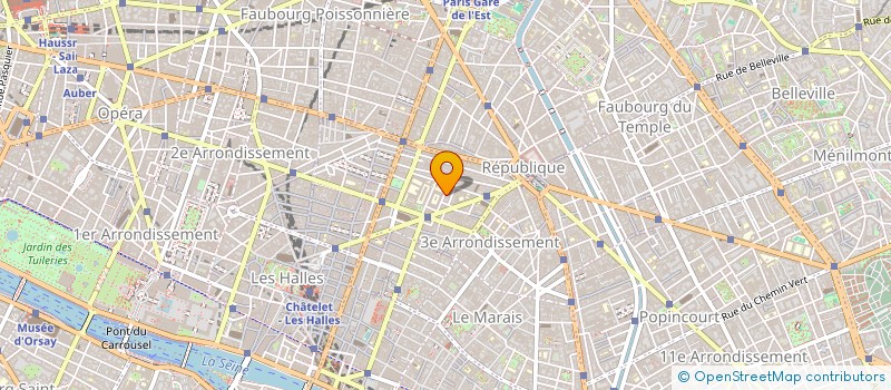 localisation de l'entreprise MADAME FRANCE UEBERSFELD à PARIS