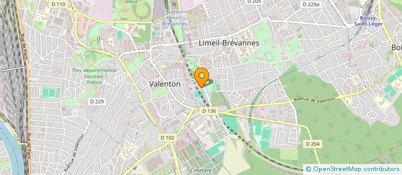 localisation de l'entreprise MADAME FRANCE ZAHI à LIMEIL-BREVANNES