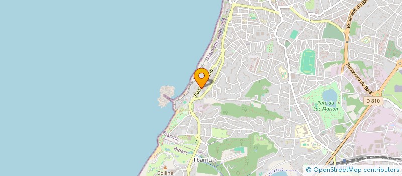 localisation de l'entreprise MADAME FRANCELINE DOS SANTOS GONCALVES à BIARRITZ