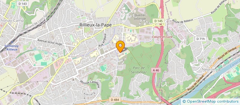 localisation de l'entreprise MADAME FRANCELINE GONCALVES ANTONIO  RILLIEUX-LA-PAPE