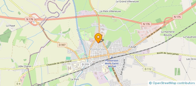 localisation de l'entreprise MADAME FRANCELINE MOULIN  LE FRESNE-PORET