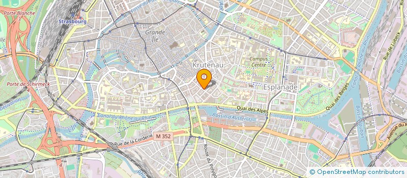 localisation de l'entreprise MADAME FRANCELISE GRANCHON à STRASBOURG