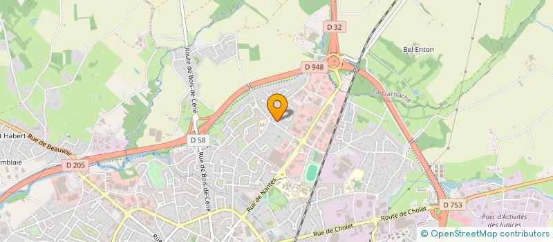 localisation de l'entreprise MADAME FRANCELYNE PAPON  SOULLANS