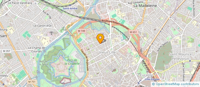 localisation de l'entreprise MADAME FRANCES BRYANT à LILLE