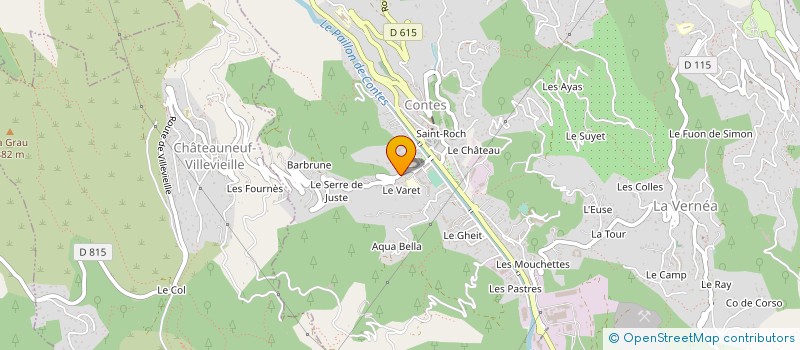 localisation de l'entreprise MADAME FRANCES CHESTER  CONTES