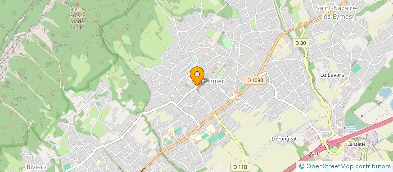 localisation de l'entreprise MADAME FRANCES STREET  SAINT-ISMIER