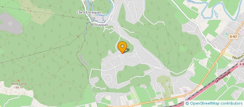 localisation de l'entreprise MADAME FRANCES VALEUX  VIDAUBAN