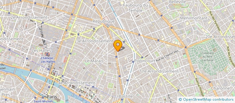 localisation de l'entreprise MADAME FRANCESCA AVANZINELLI  PARIS