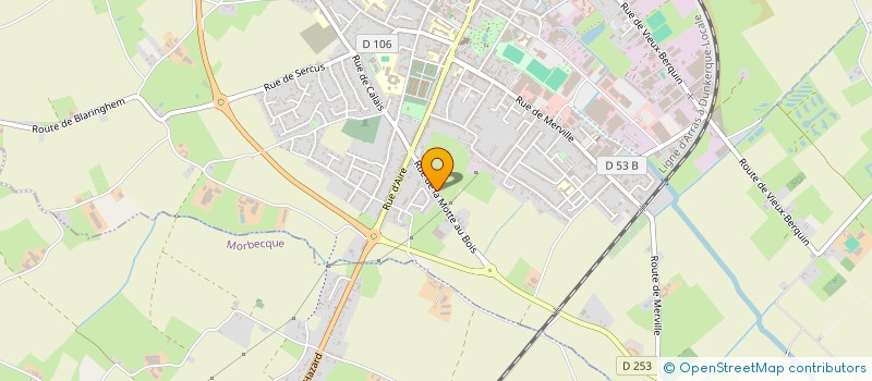 localisation de l'entreprise MADAME FRANCESCA BEAUSSART  LA BASSEE