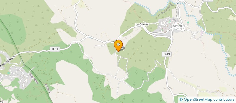 localisation de l'entreprise MADAME FRANCESCA BERGAMINI  AMPUS