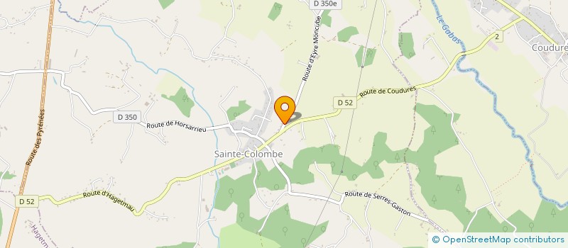 localisation de l'entreprise MADAME FRANCESCA BERTIN à SAINTE-COLOMBE