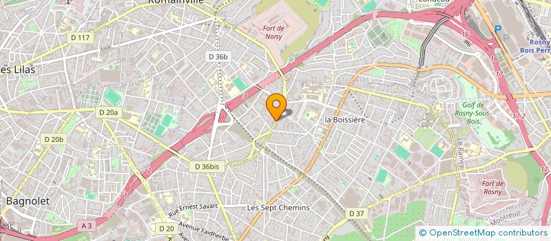 localisation de l'entreprise MADAME FRANCESCA CONSONNI à ROMAINVILLE